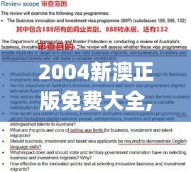 2004新澳正版免费大全,最新正品解答定义_进阶版3.199