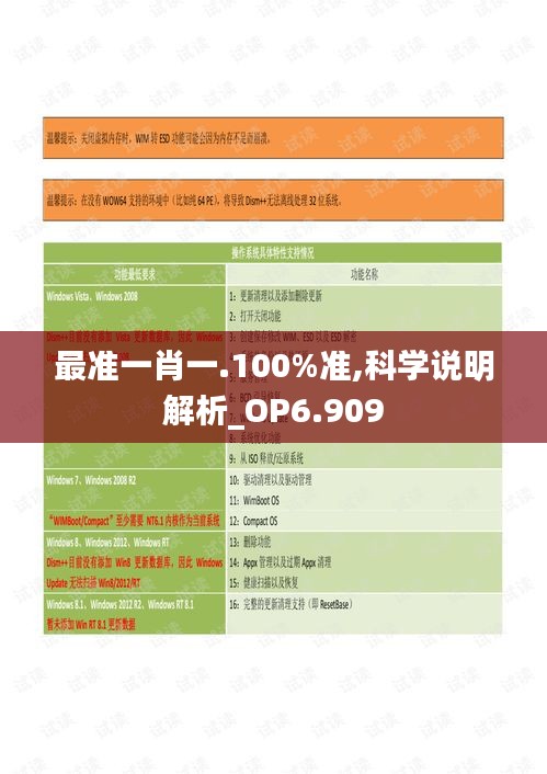 最准一肖一.100%准,科学说明解析_OP6.909