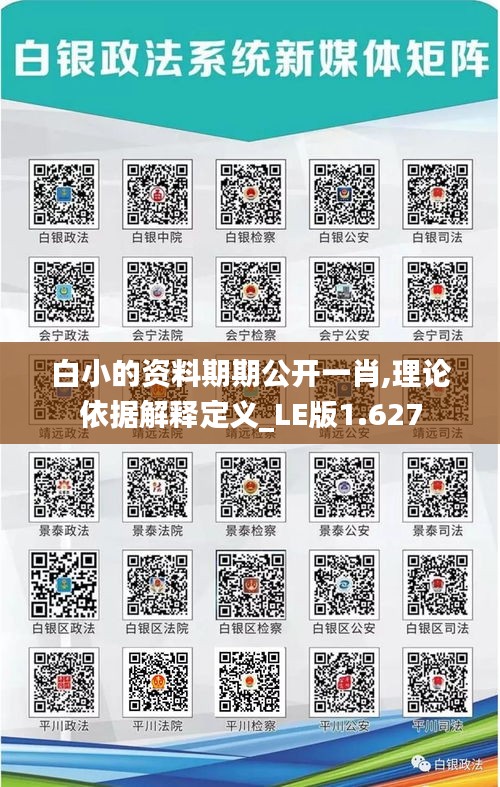 白小的资料期期公开一肖,理论依据解释定义_LE版1.627
