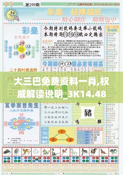 大三巴免费资料一肖,权威解读说明_3K14.488