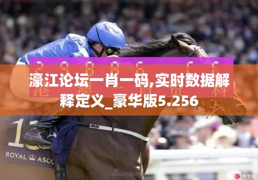 濠江论坛一肖一码,实时数据解释定义_豪华版5.256