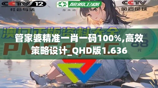 管家婆精准一肖一码100%,高效策略设计_QHD版1.636