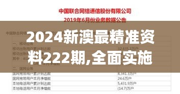 2024新澳最精准资料222期,全面实施策略数据_C版17.242