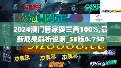 2024澳门管家婆三肖100%,最新成果解析说明_SE版6.758