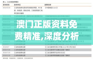 澳门正版资料免费精准,深度分析解析说明_纪念版4.295