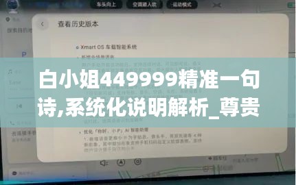 白小姐449999精准一句诗,系统化说明解析_尊贵款3.284