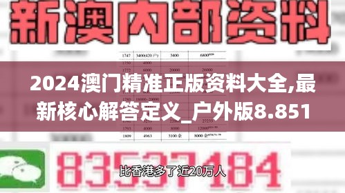 2024澳门精准正版资料大全,最新核心解答定义_户外版8.851